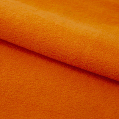 Флис DTY 16-1358, 250 г/м2, шир. 150 см, цвет оранжевый - купить в Каменске-Шахтинском. Цена 640.46 руб.