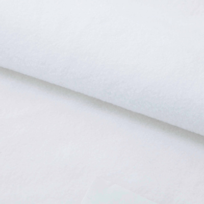 Флис DTY 240 г/м2, White/белый, 150 см (2,77м/кг) - купить в Каменске-Шахтинском. Цена 640.46 руб.
