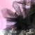 Евро-фатин горох, 100% полиэфир, 15 г/м2, 150 см. 16-167/черный - купить в Каменске-Шахтинском. Цена 241.13 руб.