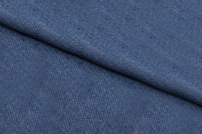 Ткань джинсовая №96, 160 гр/м2, шир.148см, цвет голубой - купить в Каменске-Шахтинском. Цена 350.42 руб.