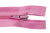 Спиральная молния Т5 513, 40 см, автомат, цвет св.розовый - купить в Каменске-Шахтинском. Цена: 13.03 руб.