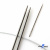 Спицы для вязания металлические d-2.5 мм круговые на тросике 53 см - купить в Каменске-Шахтинском. Цена: 53.90 руб.