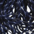 Шнурки #107-19, круглые 130 см, двухцветные цв.тём.синий/белый - купить в Каменске-Шахтинском. Цена: 22.14 руб.