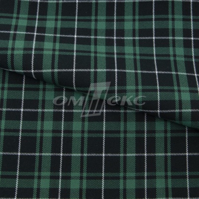 Ткань костюмная Клетка 25577, т.зеленый/зеленый./ч/бел, 230 г/м2, шир.150 см - купить в Каменске-Шахтинском. Цена 539.74 руб.