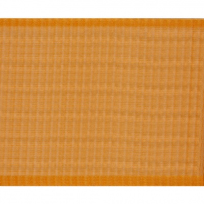 Лента капроновая "Гофре", шир. 110 мм/уп. 50 м, цвет оранжевый - купить в Каменске-Шахтинском. Цена: 26.93 руб.