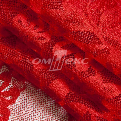 Кружевное полотно стрейч 15A29/RED, 105 гр/м2, шир.155см - купить в Каменске-Шахтинском. Цена 2 101.46 руб.
