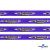 Тесьма отделочная (киперная) 10 мм, 100% хлопок,"THE SKATEBOARD CULIURE"(45 м) цв.121-32 -фиолет - купить в Каменске-Шахтинском. Цена: 850.62 руб.