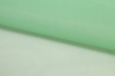 Портьерный капрон 13-6009, 47 гр/м2, шир.300см, цвет св.зелёный - купить в Каменске-Шахтинском. Цена 143.68 руб.
