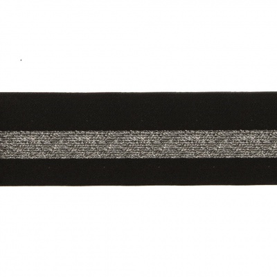 #2/6-Лента эластичная вязаная с рисунком шир.52 мм (45,7+/-0,5 м/бобина) - купить в Каменске-Шахтинском. Цена: 69.33 руб.