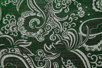 Ткань костюмная жаккард, 135 гр/м2, шир.150см, цвет зелёный№4 - купить в Каменске-Шахтинском. Цена 441.94 руб.