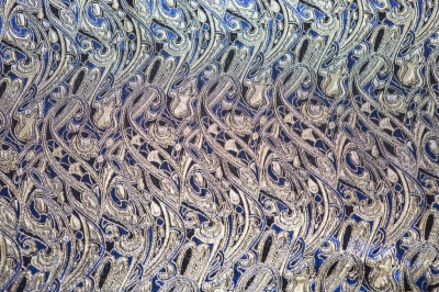 Ткань костюмная жаккард, 135 гр/м2, шир.150см, цвет синий№18 - купить в Каменске-Шахтинском. Цена 441.95 руб.