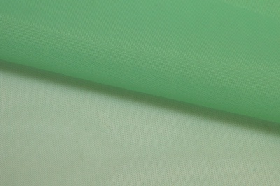 Портьерный капрон 15-6123, 47 гр/м2, шир.300см, цвет св.зелёный - купить в Каменске-Шахтинском. Цена 137.27 руб.