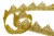 Тесьма металлизированная 8204, шир. 40 мм/уп. 13,7+/-1 м, цвет золото - купить в Каменске-Шахтинском. Цена: 420.42 руб.