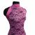 Кружевное полотно стрейч XD-WINE, 100 гр/м2, шир.150см, цвет розовый - купить в Каменске-Шахтинском. Цена 1 851.10 руб.
