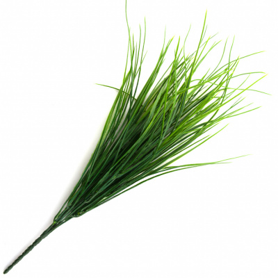 Трава искусственная -4, шт  (осока 50 см/8 см  7 листов)				 - купить в Каменске-Шахтинском. Цена: 130.73 руб.