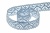 Тесьма кружевная 0621-1346А, шир. 13 мм/уп. 20+/-1 м, цвет 132-голубой - купить в Каменске-Шахтинском. Цена: 569.26 руб.