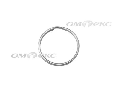 Кольцо металлическое d-20 мм, цв.-никель - купить в Каменске-Шахтинском. Цена: 3.19 руб.