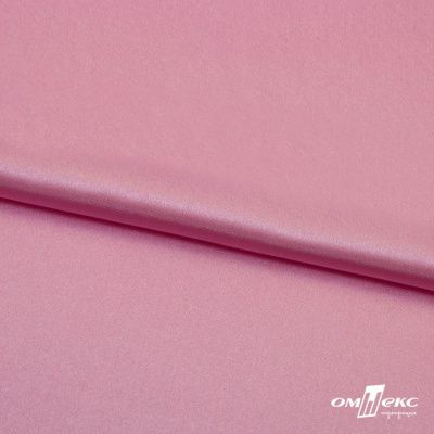 Поли креп-сатин 15-2216, 125 (+/-5) гр/м2, шир.150см, цвет розовый - купить в Каменске-Шахтинском. Цена 155.57 руб.