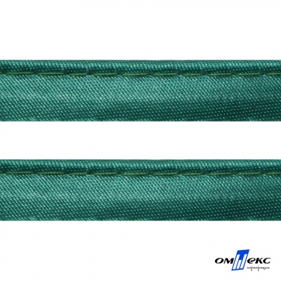 Кант атласный 140, шир. 12 мм (в упак. 65,8 м), цвет т.зелёный - купить в Каменске-Шахтинском. Цена: 237.16 руб.