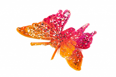 Бабочка декоративная пластиковая #10 - купить в Каменске-Шахтинском. Цена: 7.09 руб.