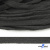Шнур плетеный d-8 мм плоский, 70% хлопок 30% полиэстер, уп.85+/-1 м, цв.1026-серый - купить в Каменске-Шахтинском. Цена: 735 руб.