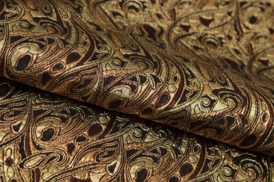 Ткань костюмная жаккард, 135 гр/м2, шир.150см, цвет бордо№17 - купить в Каменске-Шахтинском. Цена 441.94 руб.