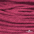 Шнур плетеный d-6 мм, 70% хлопок 30% полиэстер, уп.90+/-1 м, цв.1068-фуксия - купить в Каменске-Шахтинском. Цена: 588 руб.