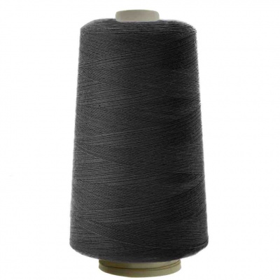 Швейные нитки (армированные) 28S/2, нам. 2 500 м, цвет чёрный - купить в Каменске-Шахтинском. Цена: 139.91 руб.