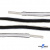 Шнурки #4-27, круглые 130 см, двухцветные (черно/белый) - купить в Каменске-Шахтинском. Цена: 47.04 руб.