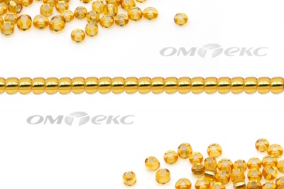 Бисер (SL) 11/0 ( упак.100 гр) цв.22 - золото - купить в Каменске-Шахтинском. Цена: 53.34 руб.