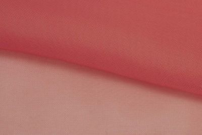 Портьерный капрон 15-1621, 47 гр/м2, шир.300см, цвет т.розовый - купить в Каменске-Шахтинском. Цена 138.67 руб.