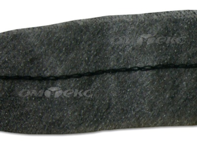 WS7225-прокладочная лента усиленная швом для подгиба 30мм-графит (50м) - купить в Каменске-Шахтинском. Цена: 16.97 руб.