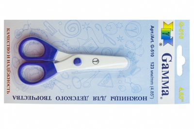 Ножницы G-510 детские 123 мм - купить в Каменске-Шахтинском. Цена: 137.45 руб.