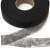 Прокладочная лента (паутинка) DF23, шир. 20 мм (боб. 100 м), цвет чёрный - купить в Каменске-Шахтинском. Цена: 2.03 руб.