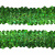 Тесьма с пайетками D4, шир. 30 мм/уп. 25+/-1 м, цвет зелёный - купить в Каменске-Шахтинском. Цена: 1 087.39 руб.