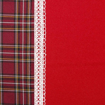 Ткань костюмная 21010 2023, 225 гр/м2, шир.150см, цвет красный - купить в Каменске-Шахтинском. Цена 394.71 руб.