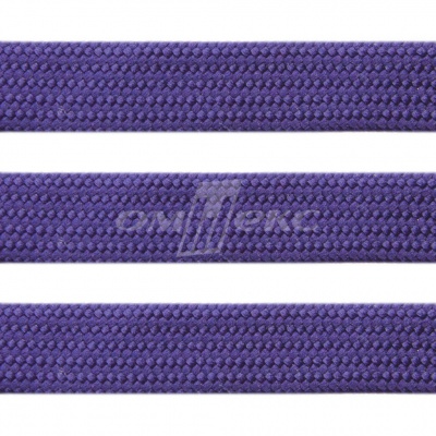 Шнур 15мм плоский (100+/-1м) №10 фиолетовый - купить в Каменске-Шахтинском. Цена: 10.21 руб.