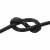 Шнур вощенный (25+/-1ярд) черный  - купить в Каменске-Шахтинском. Цена: 104.42 руб.