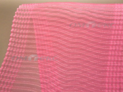 Лента капроновая "Гофре", шир. 110 мм/уп. 50 м, цвет розовый - купить в Каменске-Шахтинском. Цена: 35.60 руб.