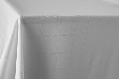 Скатертная ткань 25536/2005, 174 гр/м2, шир.150см, цвет белый - купить в Каменске-Шахтинском. Цена 269.46 руб.