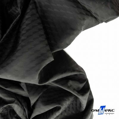 Ткань подкладочная Жаккард PV2416932, 93г/м2, 145 см,черный - купить в Каменске-Шахтинском. Цена 241.46 руб.