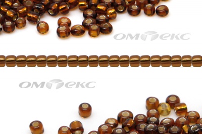 Бисер (SL) 11/0 ( упак.100 гр) цв.53 - коричневый - купить в Каменске-Шахтинском. Цена: 53.34 руб.