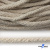 Шнур плетеный d-6 мм круглый, 70% хлопок 30% полиэстер, уп.90+/-1 м, цв.1077-лён - купить в Каменске-Шахтинском. Цена: 588 руб.