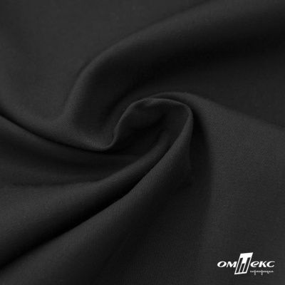 Ткань сорочечная Альто, 115 г/м2, 58% пэ,42% хл, окрашенный, шир.150 см, цв. чёрный  (арт.101) - купить в Каменске-Шахтинском. Цена 273.15 руб.