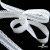 Резинка бельевая ажурная #6185, шир.16 мм, цв.белый - купить в Каменске-Шахтинском. Цена: 13.72 руб.