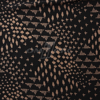 Плательная ткань "Софи" 12.1, 75 гр/м2, шир.150 см, принт этнический - купить в Каменске-Шахтинском. Цена 243.96 руб.