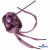 Шнурки #107-01, плоские 130 см, цв.розовый металлик - купить в Каменске-Шахтинском. Цена: 35.45 руб.