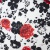 Плательная ткань "Фламенко" 22.1, 80 гр/м2, шир.150 см, принт растительный - купить в Каменске-Шахтинском. Цена 239.03 руб.