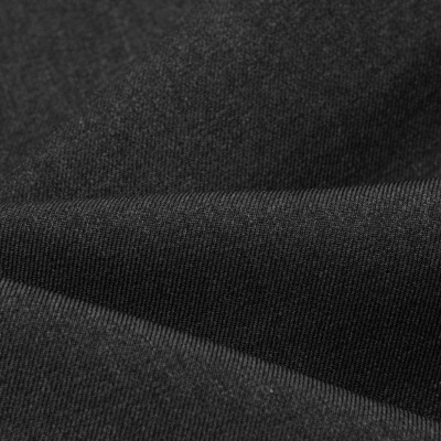 Ткань костюмная 22476 2002, 181 гр/м2, шир.150см, цвет чёрный - купить в Каменске-Шахтинском. Цена 354.56 руб.