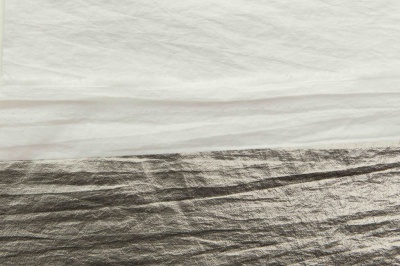 Текстильный материал "Диско"#1805 с покрытием РЕТ, 40гр/м2, 100% полиэстер, цв.6-тем.серебро - купить в Каменске-Шахтинском. Цена 412.36 руб.